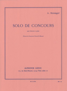 Messager: Solo de concours i gruppen Noter & böcker / Klarinett / Klassiska noter hos musikskolan.se (AL21474)