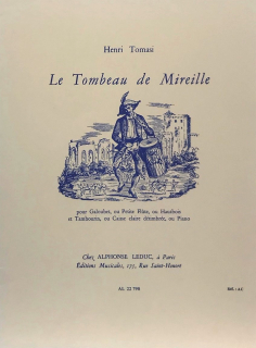 Tomasi: Le Tombeau de Mireille i gruppen Noter & böcker / Flöjt / Övrig kammarmusik med flöjt hos musikskolan.se (AL22798)