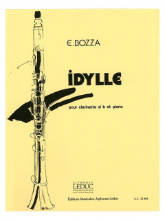 Bozza: Idylle - Kl+Pi i gruppen Noter & böcker / Klarinett / Klassiska noter hos musikskolan.se (AL22803)