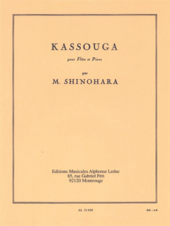 Shinohara: Kassouga Flöjt + piano i gruppen Noter & böcker / Flöjt / Flöjt med pianoackompanjemang hos musikskolan.se (AL22858)