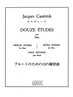 Casterede: 12 Etudes i gruppen Noter & böcker / Flöjt / Spelskolor, etyder och övningar hos musikskolan.se (AL23139)