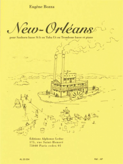 Bozza: New Orleans för bastrombon eller tuba i gruppen Noter & böcker / Trombon/Baryton / Klassiska noter hos musikskolan.se (AL23234)