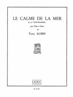 Aubin: Le calme de la mer /Fl+pi i gruppen Noter & böcker / Flöjt / Flöjt med pianoackompanjemang hos musikskolan.se (AL23373)