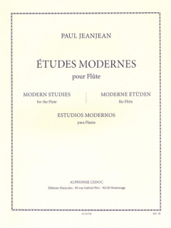 JeanJean: Etudes modernes /Fl i gruppen Noter & böcker / Flöjt / Spelskolor, etyder och övningar hos musikskolan.se (AL24726)