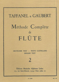 Taffanel/Gaubert: Methode Complete Vol 2 /Fl i gruppen Noter & böcker / Flöjt / Spelskolor, etyder och övningar hos musikskolan.se (AL24890)