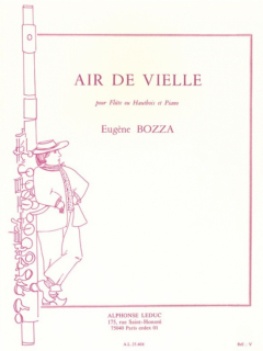 Bozza: Air de Vielle /Fl+pi i gruppen Noter & böcker / Flöjt / Flöjt med pianoackompanjemang hos musikskolan.se (AL25408)