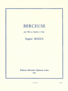 Bozza: Berceuse /Fl+pi i gruppen Noter & böcker / Flöjt / Flöjt med pianoackompanjemang hos musikskolan.se (AL25410)