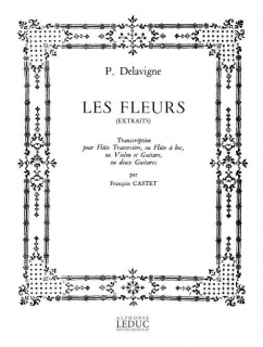 Delavigne: Les Fleurs flöjt och gitarr i gruppen Noter & böcker / Flöjt / Flöjt med gitarr eller harpa hos musikskolan.se (AL25492)