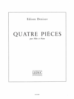 Denisov: Quatre Pièces /Fl+p i gruppen Noter & böcker / Flöjt / Flöjt med pianoackompanjemang hos musikskolan.se (AL25654)