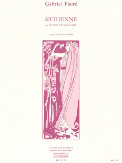 Fauré: Sicilienne opus 78 flöjt+piano i gruppen Noter & böcker / Flöjt / Flöjt med pianoackompanjemang hos musikskolan.se (AL26675)