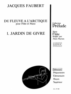 Faubert: Jardin de Givre /Fl+p i gruppen Noter & böcker / Flöjt / Flöjt med pianoackompanjemang hos musikskolan.se (AL27160)
