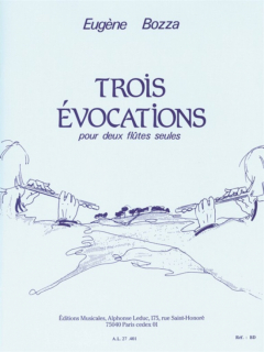 Bozza: Trois Evocations /2 Fl i gruppen Noter & böcker / Flöjt / Duetter - 2 flöjter / 2 flöjter+piano hos musikskolan.se (AL27401)