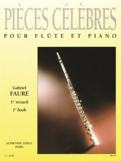 Fauré: Pieces Celebres vol 1 i gruppen Noter & böcker / Flöjt / Flöjt med pianoackompanjemang hos musikskolan.se (AL29002)