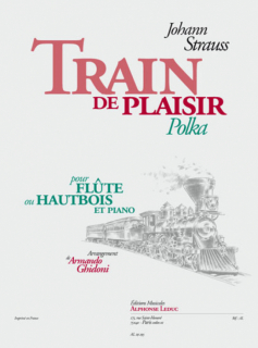 Strauss: Train de plaisir/Fl+p i gruppen Noter & böcker / Flöjt / Flöjt med pianoackompanjemang hos musikskolan.se (AL29293)