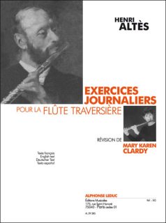 Altès: Exercices Journaliers/F i gruppen Noter & böcker / Flöjt / Spelskolor, etyder och övningar hos musikskolan.se (AL29385)