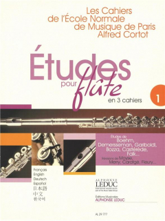 Cortot: Etudes pour Flute 1 i gruppen Noter & böcker / Flöjt / Spelskolor, etyder och övningar hos musikskolan.se (AL29777)