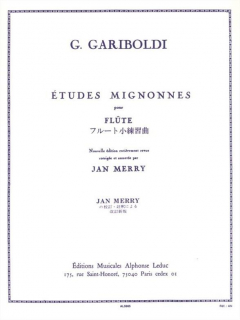 Gariboldi: Etudes Mignonnes Fl i gruppen Noter & böcker / Flöjt / Spelskolor, etyder och övningar hos musikskolan.se (AL5965)