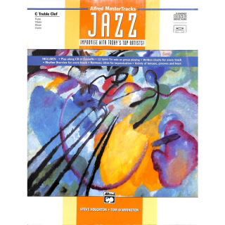 Alfred MasterTracks Jazz C med CD i gruppen Noter & böcker / Klarinett / Playalong för klarinett hos musikskolan.se (ALF0011808)