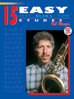 15 Easy jazz blues & funk etudes for Eb Instr i gruppen Noter & böcker / Saxofon / Playalong för saxofon hos musikskolan.se (ALF00ELM00031CD)