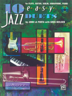 La Porta: 10 Easy Jazz Duets - C Instruments i gruppen Noter & böcker / Oboe / Kammarmusik med oboe hos musikskolan.se (ALF00SB295CD)