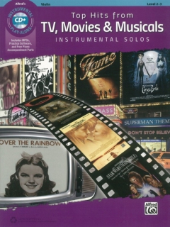 Top Hits From TV, Movies & Musicals - Violin i gruppen Noter & böcker / Violin / Notsamlingar hos musikskolan.se (ALF45186)