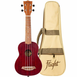 Ukulele Flight Sopran Coral NUS380C m bag i gruppen Instrument & tillbehör / Ukulele hos musikskolan.se (ALMNUS380C)