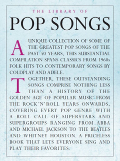 The Library of Pop Songs i gruppen Noter & böcker / Piano/Keyboard / Notsamlingar hos musikskolan.se (AM1006104)