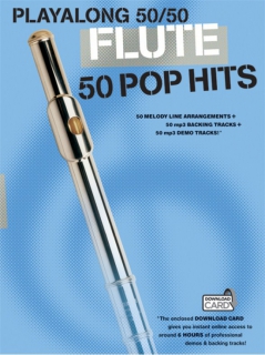 Playalong 50/50: Flute - 50 Pop Hits i gruppen Noter & böcker / Flöjt / Notsamlingar hos musikskolan.se (AM1006467)