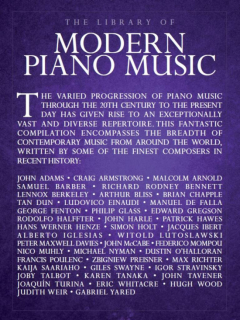 The Library of Modern Piano i gruppen Noter & böcker / Piano/Keyboard / Notsamlingar hos musikskolan.se (AM1006995)