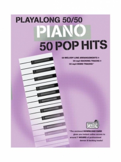 Playalong 50/50 Piano Pop Hits i gruppen Noter & böcker / Piano/Keyboard / Notsamlingar hos musikskolan.se (AM1007545)