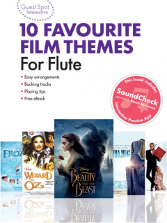 Guest Spot Interactive: 10 Favourite Film Themes For Flute i gruppen Noter & böcker / Flöjt / Notsamlingar hos musikskolan.se (AM1013595)