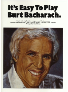 It´s Easy To Play Burt Bacharach i gruppen Noter & böcker / Piano/Keyboard / Artistalbum hos musikskolan.se (AM937497)