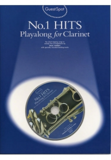 No. 1 Hits Playalong /Klarinett + CD i gruppen Noter & böcker / Klarinett / Playalong för klarinett hos musikskolan.se (AM955603)