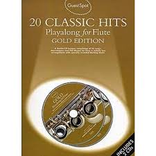 20 Classical Hits Playalong/Fl+2CD i gruppen Noter & böcker / Flöjt / Playalong för flöjt hos musikskolan.se (AM960718)