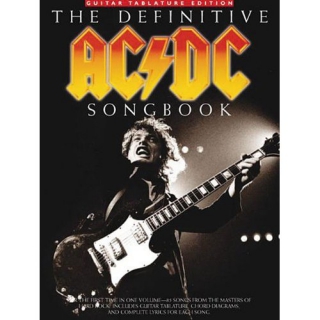 The definitive AC/DC songbook i gruppen Noter & böcker / Gitarr/Elgitarr / Artistalbum hos musikskolan.se (AM977119)