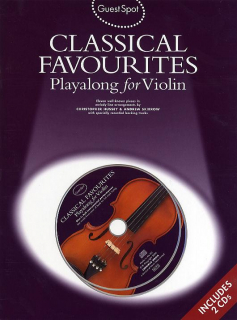 Guest Spot Classical Favourites for Violin + 2 cd i gruppen Noter & böcker / Viola / Notsamlingar hos musikskolan.se (AM984489)