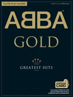 ABBA Gold: Flute Playalong i gruppen Noter & böcker / Flöjt / Playalong för flöjt hos musikskolan.se (AM996105R)