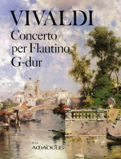 Vivaldi: Concerto in G Major i gruppen Noter & böcker / Flöjt / Piccolaflöjt hos musikskolan.se (AMA820)