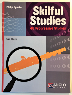 Sparke: Skilul Studies 40 Progressive Studies for flute i gruppen Noter & böcker / Flöjt / Spelskolor, etyder och övningar hos musikskolan.se (AMP094401)