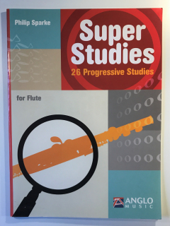 Sparke: Super Studies 26 Progressive Studies for flute i gruppen Noter & böcker / Flöjt / Spelskolor, etyder och övningar hos musikskolan.se (AMP110401)