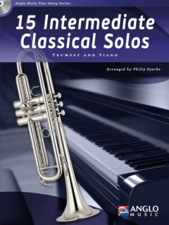 15 Intermediate Classical Solos for trumpet and piano i gruppen Noter & böcker / Trumpet / Notsamlingar hos musikskolan.se (AMP385-400)
