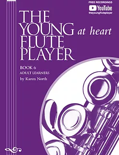 The Young at Heart Flute Player 6 i gruppen Noter & böcker / Flöjt / Spelskolor, etyder och övningar hos musikskolan.se (APUE516025)