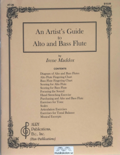 Maddox: Artist's Guide Alt/Bas i gruppen Noter & böcker / Flöjt / Altflöjt och basflöjt hos musikskolan.se (AT-26)