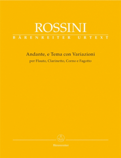 Rossini: Andante Tema m Var. Blåskvartett i gruppen Noter & böcker / Flöjt / Flöjt med blåsinstrument hos musikskolan.se (BA10542)