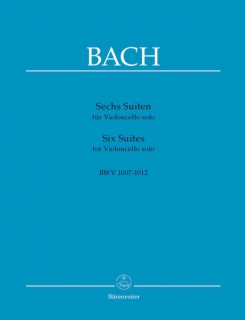 6 sviter för solocello BWV 1007-1012 J.S. Bach i gruppen Noter & böcker / Cello / Klassiska noter hos musikskolan.se (BA320)