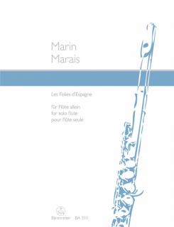 Marais: Les Folies d'Espagne i gruppen Noter & böcker / Flöjt / Soloflöjt hos musikskolan.se (BA3311)