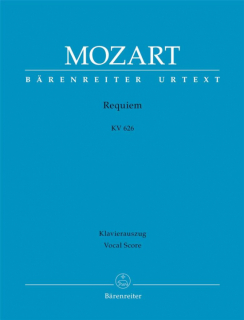 Mozart: Requiem KV 626 klaverutdrag med sångstämmor i gruppen Noter & böcker / Sång och kör / Körnoter och flerstämmigt hos musikskolan.se (BA4538-90)