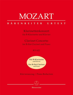 Mozart: Klarinettkonsert Bb -Kl+Pi i gruppen Noter & böcker / Klarinett / Klassiska noter hos musikskolan.se (BA4773C)