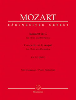 Mozart: Konsert G-dur KV 313 i gruppen Noter & böcker / Flöjt / Flöjt med pianoackompanjemang hos musikskolan.se (BA4854)
