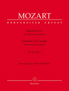 Mozart: Konsert G-dur KV 313 i gruppen Noter & böcker / Flöjt / Flöjt med pianoackompanjemang hos musikskolan.se (BA4854)